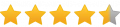 four-half-star-rating-icon